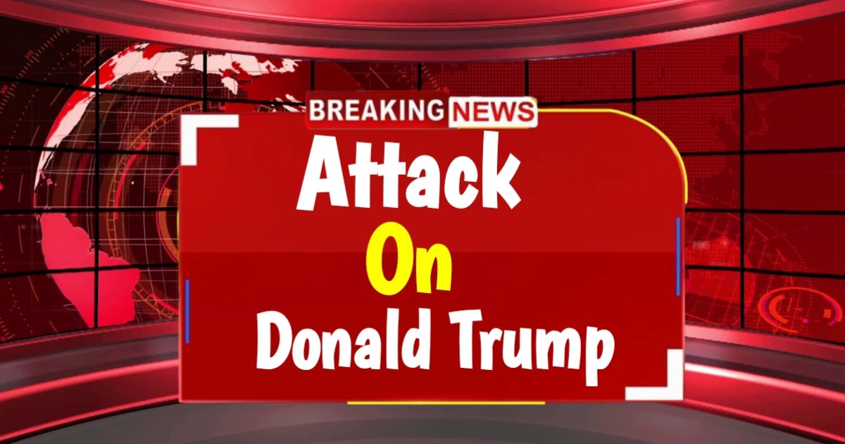 Attack On Donald Trump : Attacker shot with Ar-15 rifle