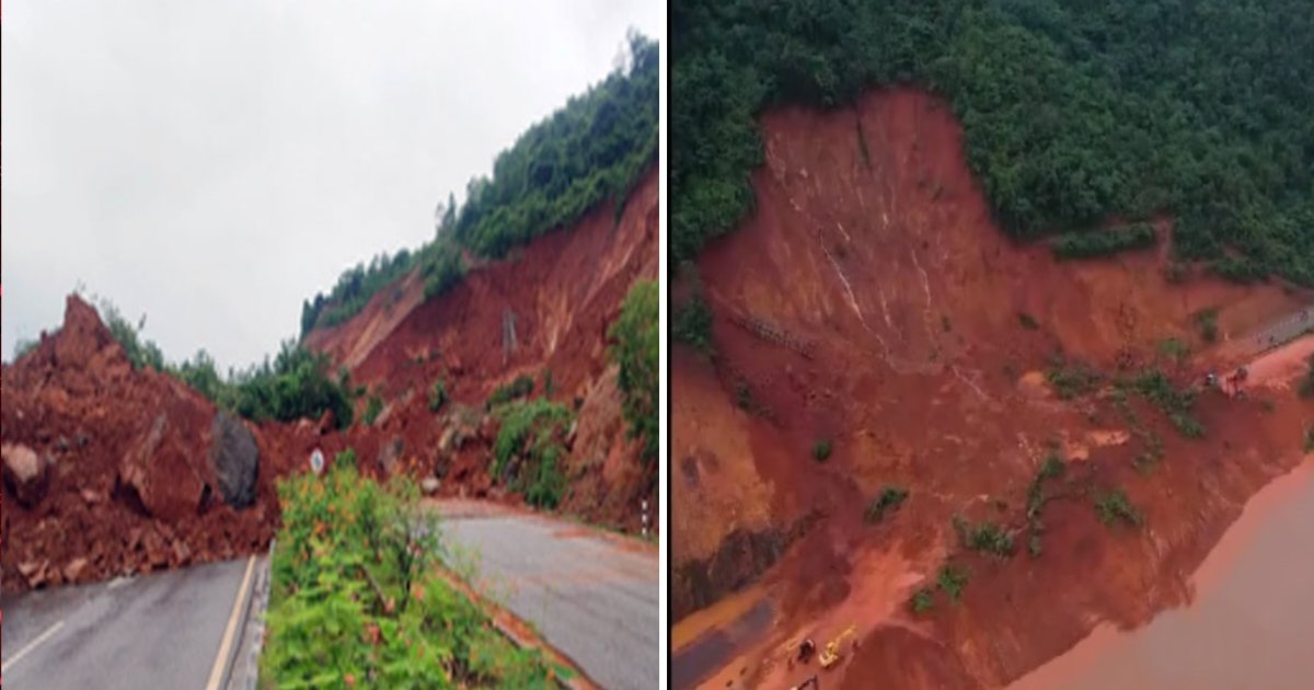 Hill landslide Disaster