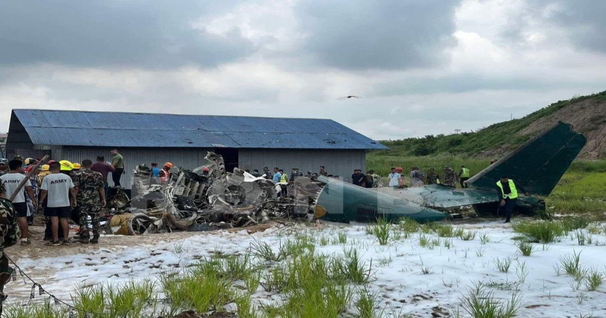 Plane Crash News On Nepal Airport