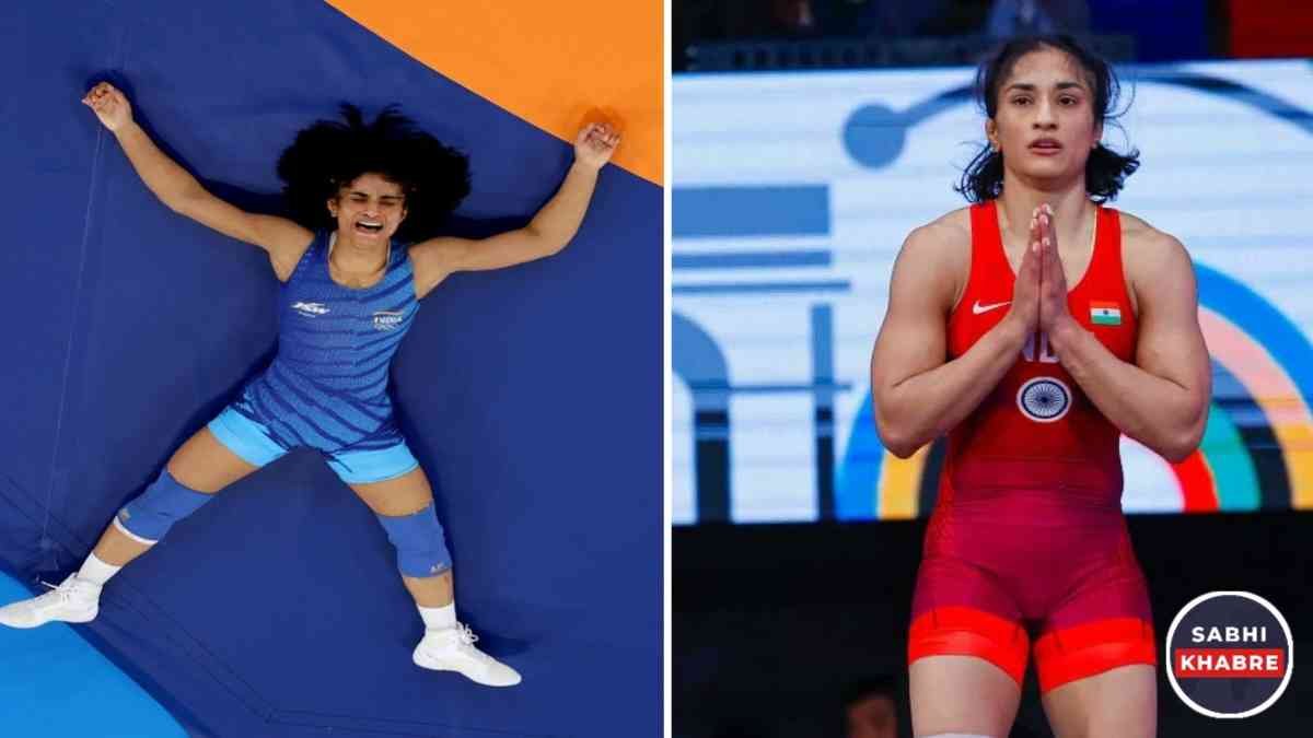 Vinesh Phogat disqualified from Paris Olympic 2024